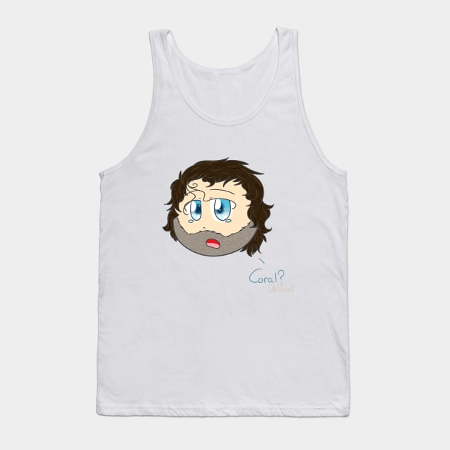 Coral? - Chibi Rick Grimes Tank Top by oh_shoot_arts